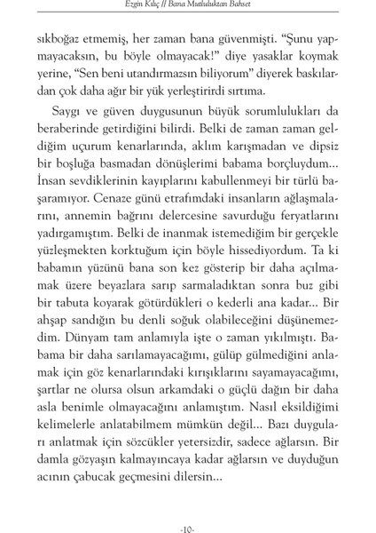 Bana Mutluluktan Bahset - Ezgin Kılıç