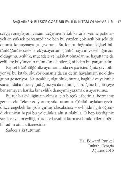 Bağırmayan Karı Koca Olmak - Hal Edward Runkel - Jenny Runkel