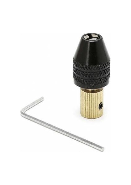 Ayarlanabilir Mandren 3,17Mm Hobi Motoru Şaft Mil Matkap Ucu Aparat 0,3Mm 3,5Mm Hss