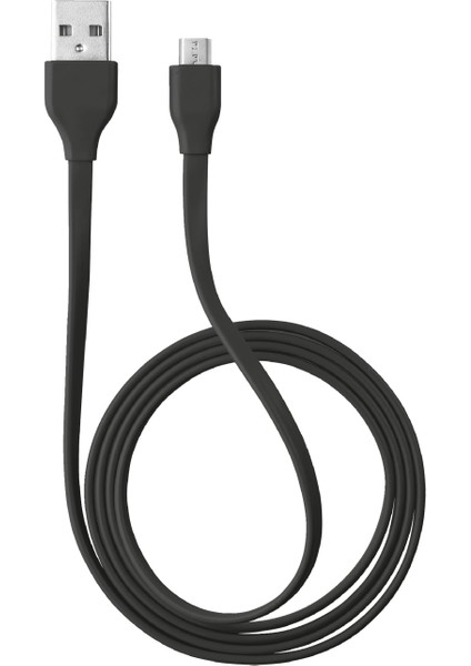 Trust 20135 Urban Flat Micro USB Kablo 1m -Siyah