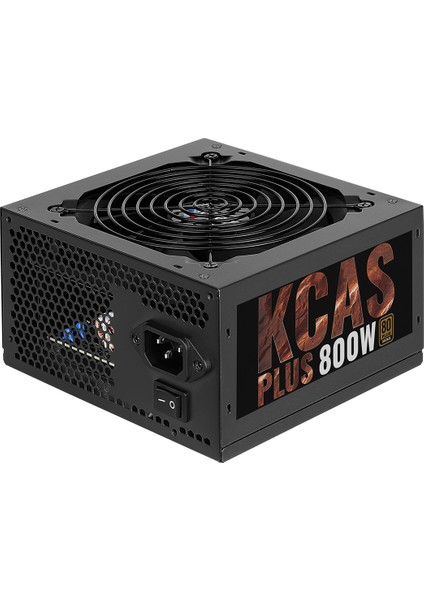 KCAS Plus 800W 12cm Fan 80+Bronze Güç Kaynağı (AE-KCASP800)