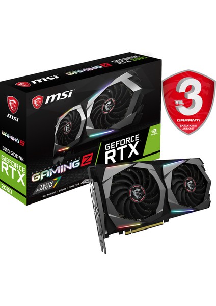 NVIDIA GeForce RTX2060 Gaming Z 6GB 192Bit GDDR6 (DX12) PCI-E 3.0 Ekran Kartı ( GeForce RTX 2060 GAMING Z 6G ) fiyatları
