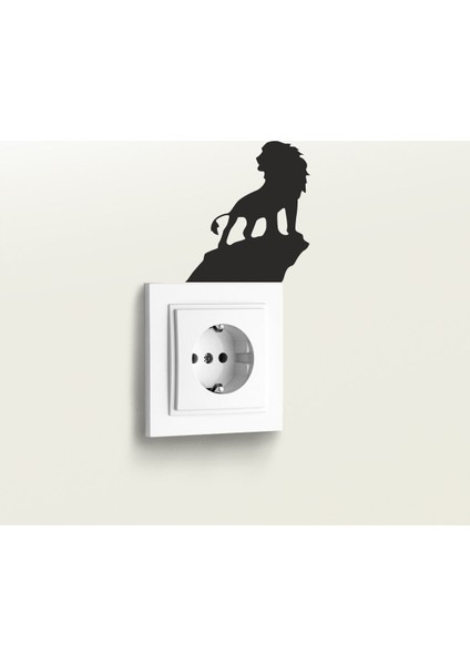 Aslan Kral Priz Sticker 9 x 10