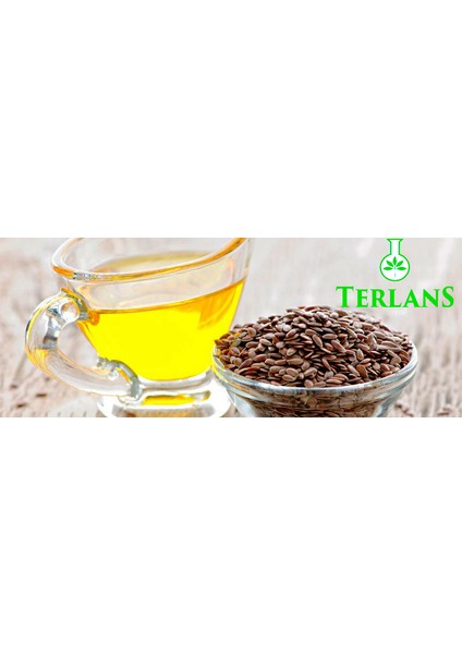 Terlans Ağartılmış Keten Yağı Resim Yağı 500 ml Linseed Oil Bleached