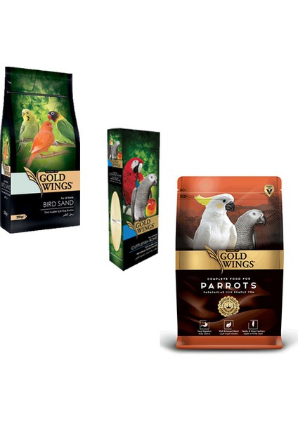 Premium Papağan Kuş Yem Seti