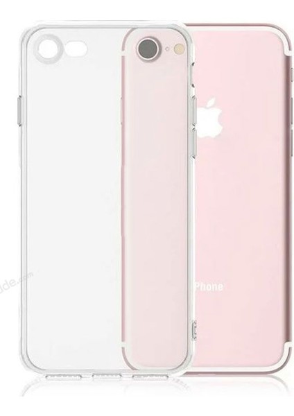 Apple iPhone SE 2022 / SE 2020 / iPhone 8 / iPhone 7 Silikon Kılıf Şeffaf