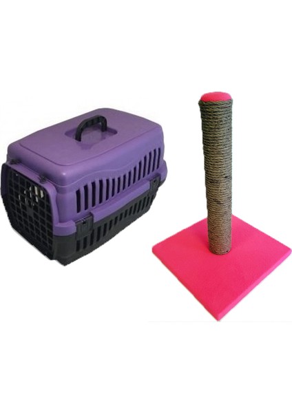 Kedi Taşıma Çantası + Kedi Tırmalaması