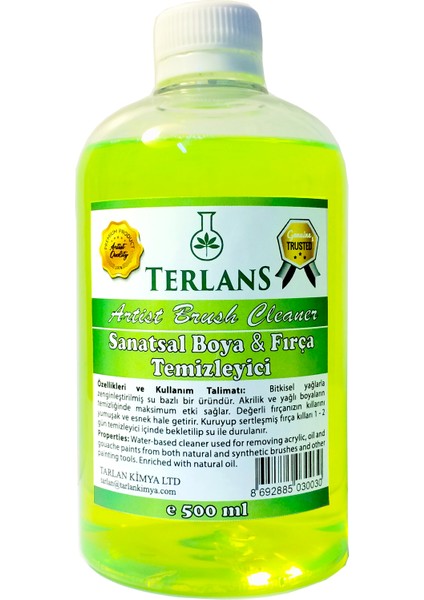 Yağlı Boya Seti Yardımcı Malzemeler 3 x 500 ml