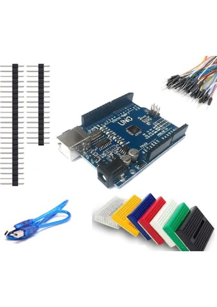 Arduino Mini Set 5 Parça + Usb Kablo