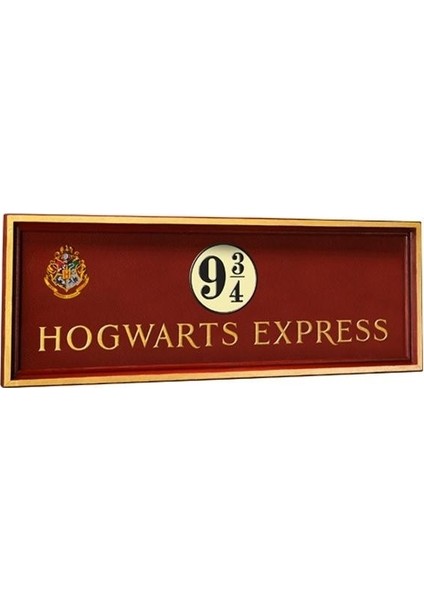 Noble Collection Harry Potter Hogwarts Platform 9 3/4 Sign