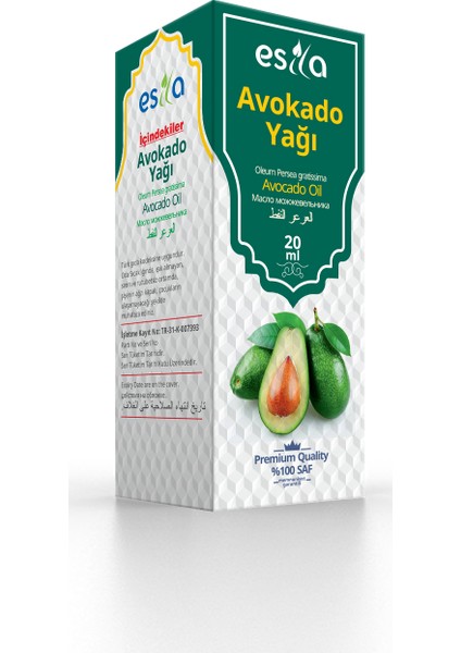 Avakado Yağı  20ml