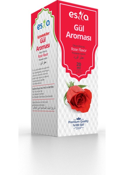 Gül Aroması 20ml