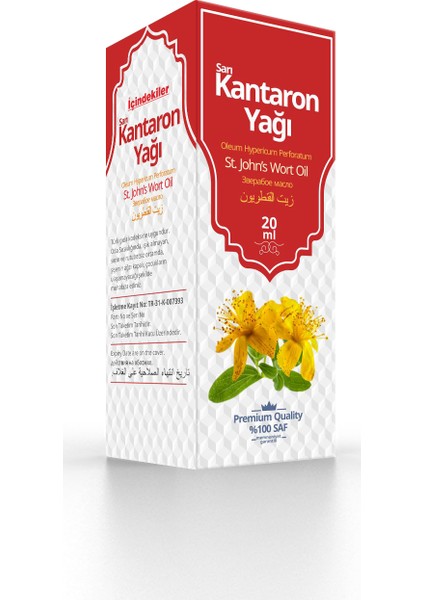 Kantaron Yağı 20ml