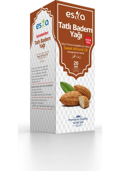 Tatlı Badem Yağı 20ml