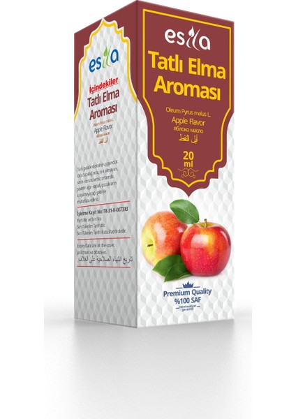 Tatlı Elma Aroması 20ml
