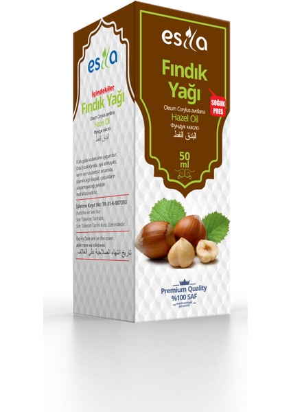 Fındık Yağı 50ml