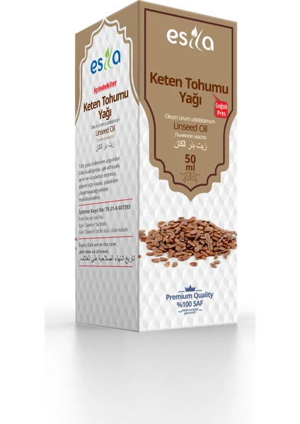 Keten Tohumu Yağı  50ml