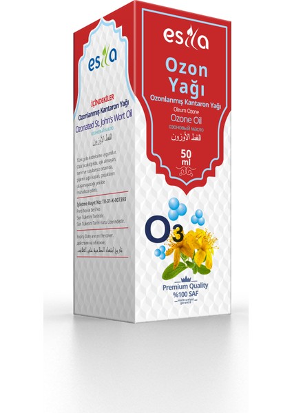 Ozonlanmış Kantaron Yağı 50ml