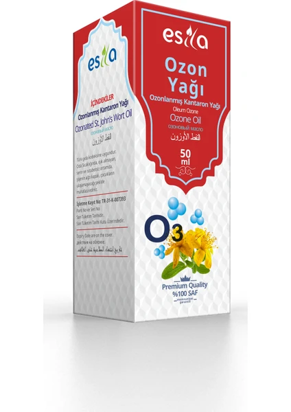 Ozonlanmış Kantaron Yağı 50ml