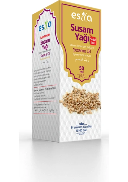 Susam Yağı  50ml