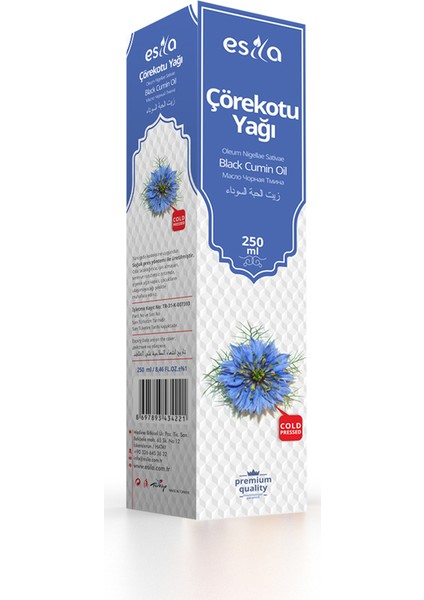 Çörekotu Yağı 250 ml