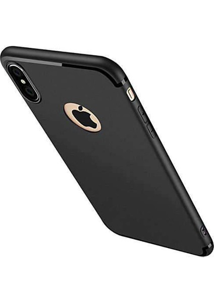Apple iPhone X - XS Tam Korumalı Tıpalı Silikon Kılıf