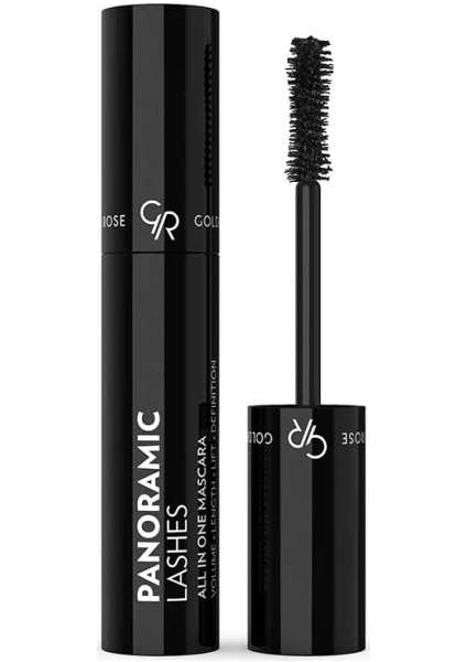 Golden Rose Panoramic Lashes All In One Mascara - Black - Uzunluk Veren Maskara - 8691190965402