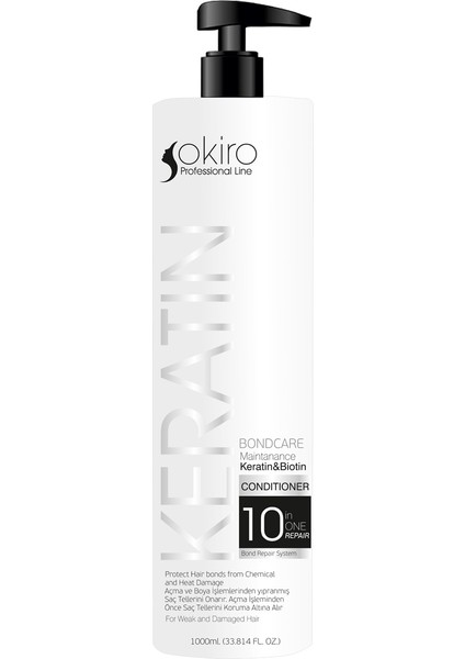 Professional Keratin&Biotin Saç Kremi-1000 ml