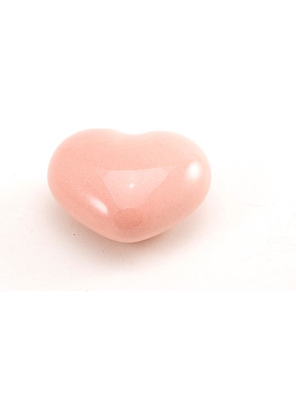 Porselen Küçük Kalp Düğme Kulp