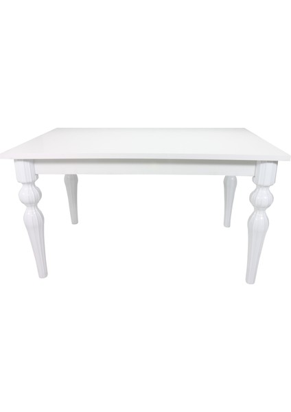 Tornio Yemek Masası 140 x 80 cm Beyaz