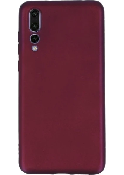 DVR Huawei P20 Pro Kılıf Premier Silikon (Mürdüm)