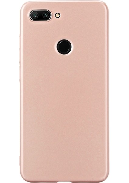 Xiaomi Mi 8 Lite Kılıf Silikon Premier (Rose Gold)