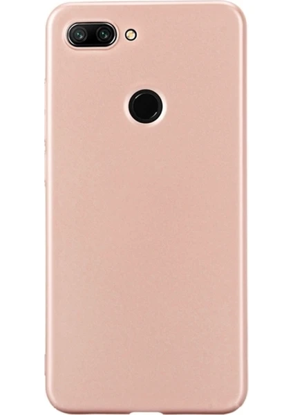 DVR Xiaomi Mi 8 Lite Kılıf Silikon Premier (Rose Gold)