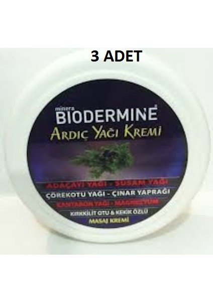 Ardıç Yağı Kremi 3 Adet
