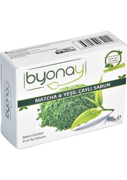 Matcha &Yeşil Çaylı Sabun 95 gr