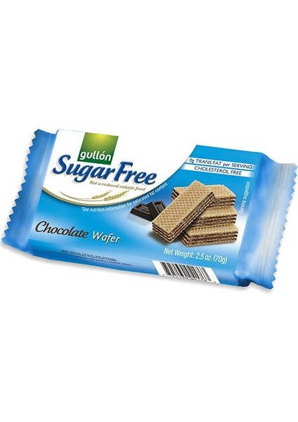 Kakao Krem. Şekersiz Gofret, 2' li X 70gr