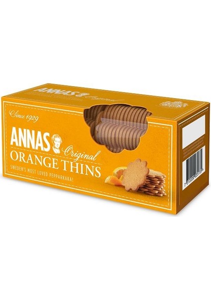 Annas Orange Thins Kurabiye 150 gr