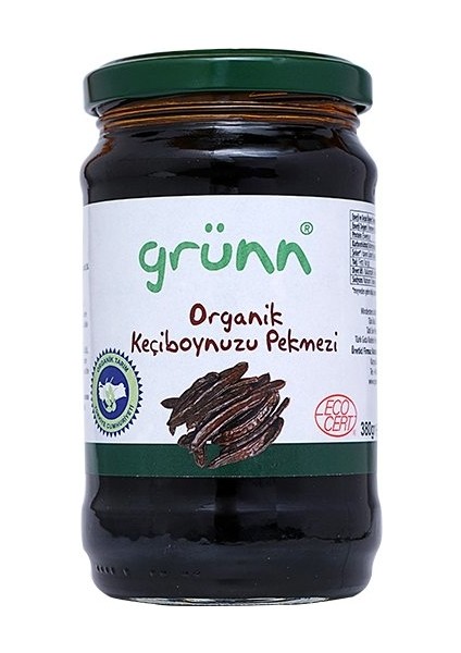 Grünn Organik Keçiboynuzu Pekmezi, 380gr