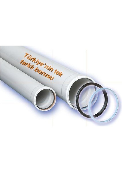 125X150 Pvc Boru 2,5 mm