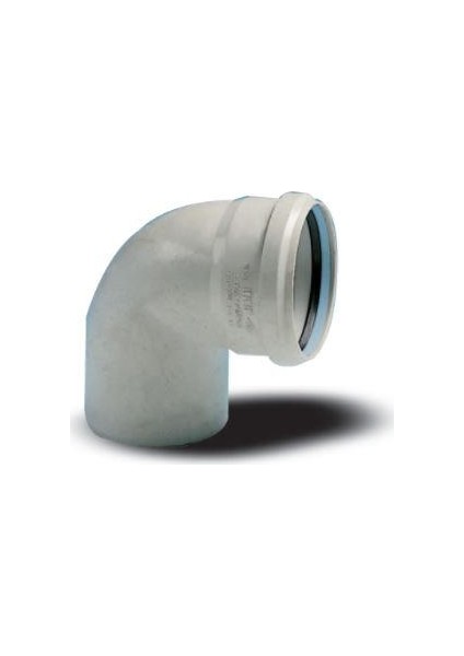 50X90 Pvc Kapalı Dirsek 3,2 mm