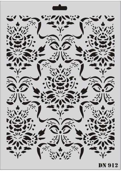 Dantel Seri DN-912 Stencil 35x25 cm