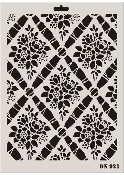Dantel Seri DN-921 Stencil 35x25 cm