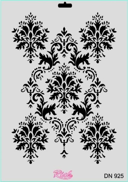 Dantel Seri DN-925 Stencil 35x25 cm