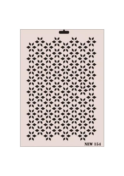 New Seri N-154 Stencil 35x25 cm