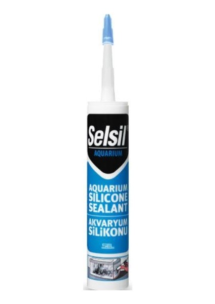 Akvaryum Silikonu Şeffaf 310 ml