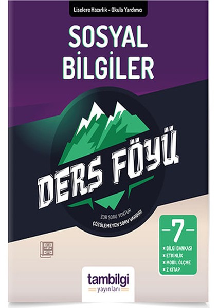 Tam Bilgi Yayınları 7. Sınıf Sosyal Bilgiler Dersföyleri(Soru Bankası)
