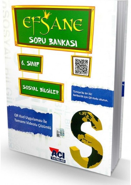 6. Sınıf Efsane Sosyal Bilimler Soru Bankası