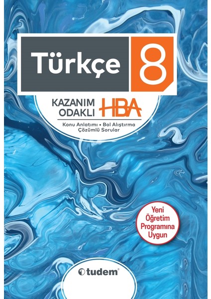 Tudem Yayınları 8. Sınıf Türkçe HBA Konu Anlatımlı
