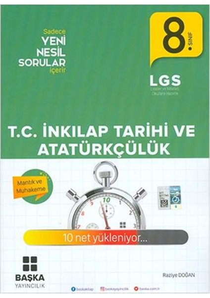 8.Sınıf İnkılap Yeni Nesil Soru Kitabı