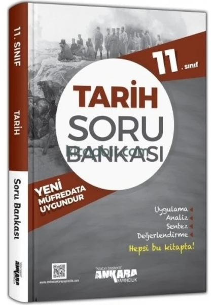 Ankara Yayıncılık 11.Sınıf Tarih Soru Bankası